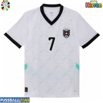 Österreich Marko Arnautovic #7 Auswärtstrikot EM 2024 Kurzarm